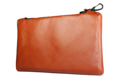 TPK Valuables Pouch - Bourbon Red, Premium Full Grain Leather