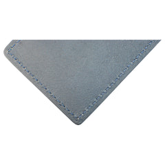 TPK Leather Line – Premium Leather Golf Bag Tag, Rectangular, Ocean Blue Napa