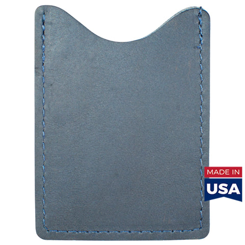 TPK License Holder  – Ocean Blue Napa, Premium Full Grain Leather - License Wallet