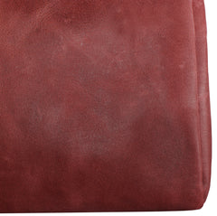 TPK Valuables Pouch - Burgundy Red, Full Grain Leather