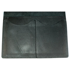 TPK Full Grain Leather Passport Travel Wallet – Black, Passport Holder - Passport Cover