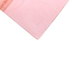 TPK Full Grain Leather Passport Travel Wallet – Pink, Passport Holder - Passport Cover