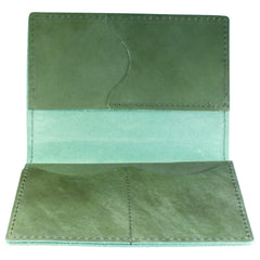 TPK Full Grain Leather Passport Travel Wallet – Fairway Green, Passport Holder - Passport Cover