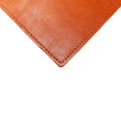 TPK Full Grain Leather Passport Travel Wallet – Chestnut Brown, Passport Holder - Passport Cover