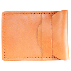 TPK Business Card Holder  – English Tan, Premium Full Grain Leather