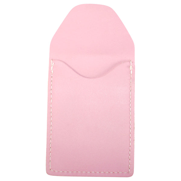 TPK Business Card Holder  – Pink, Full Grain Leather