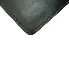 TPK Scorecard Holders  –Black, Full Grain Leather –  Store Yardage Book Holder for Golf