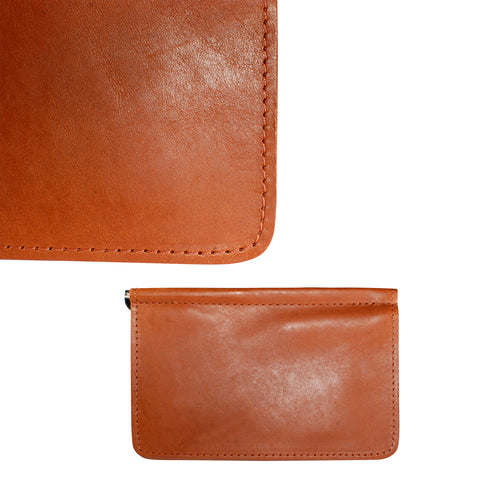 TPK Scorecard Holders  – English Tan, Premium Full Grain Leather