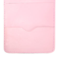 Yardage PGA Book Holder - Professional Tour Version, Pink, Full Grain Leather Book Cover