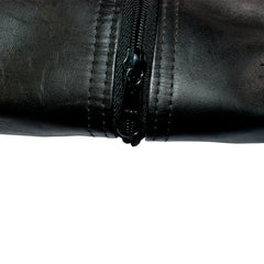 TPK Full Grain Leather  Shoe Bag, Black