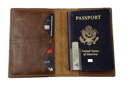 TPK Full Grain Leather Passport Travel Wallet – Advantage Timber, Passport Holder - Passport Cover